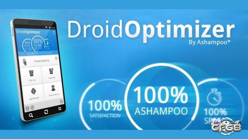 Droid Optimizer phù hợp cho người muốn dọn dẹp toàn diện để máy Android nhẹ và mượt hơn khi chơi game