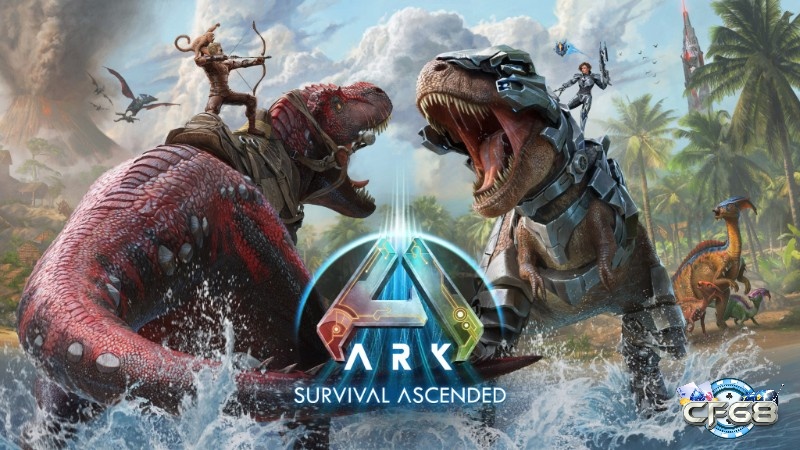 Khung đảo quen thuộc nhưng chi tiết môi trường trong game ARK: Survival Ascended khiến cảm giác khám phá như mới