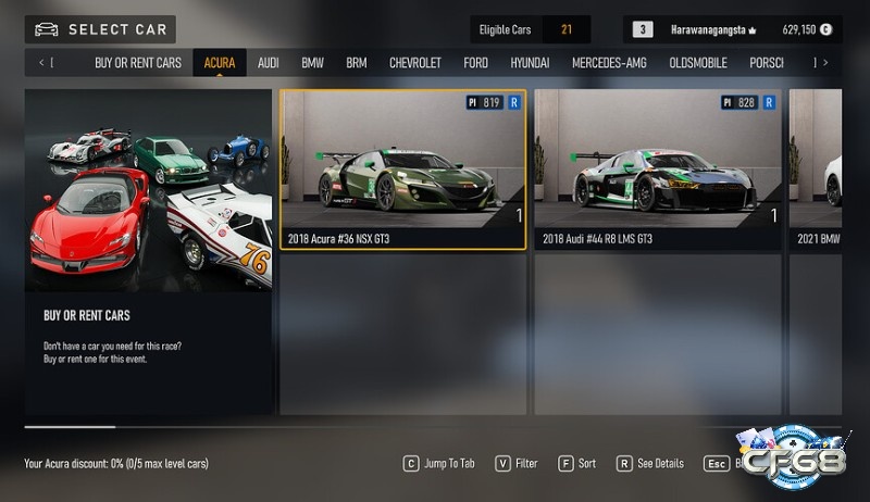 Giao diện menu tối giản, phong cách chuyên nghiệp