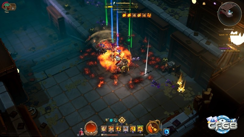 Một món huyền thoại rơi sau giao tranh, tạo cảm giác phần thưởng xứng đáng