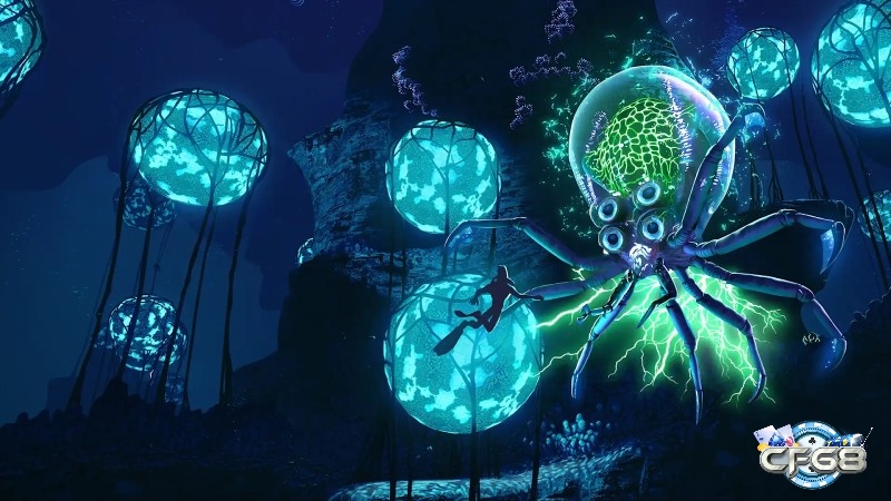 sinh vat phat quang o loi vao hang dong duoi bien sau