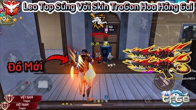 cách leo rank Free Fire bằng việc ghép đội mạnh và phối hợp đồng đội tốt