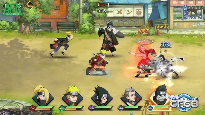 Kỹ năng nộ khí của Naruto Đại Chiến bùng nổ giữa trận