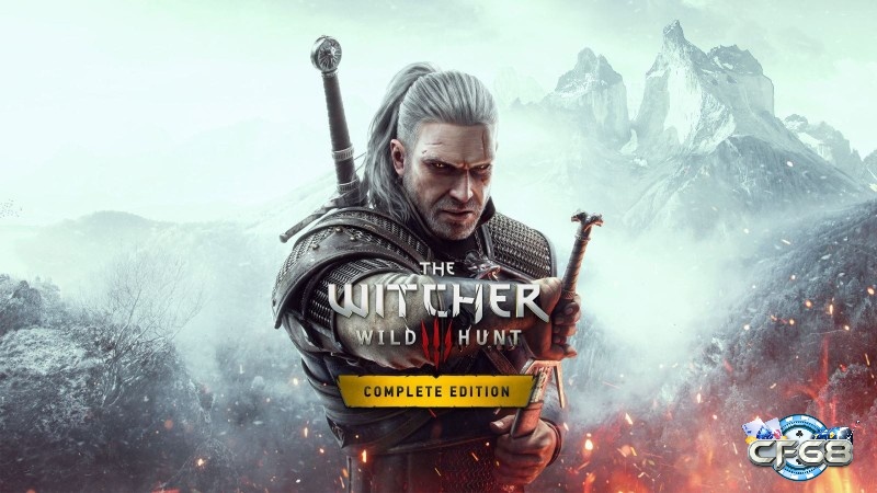 The Witcher 3 Wild Hunt với Geralt khám phá thế giới mở fantasy trên PC