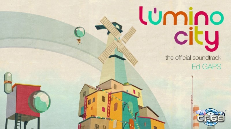 Lumino City với thành phố mô hình đầy màu sắc trên màn hình iPhone