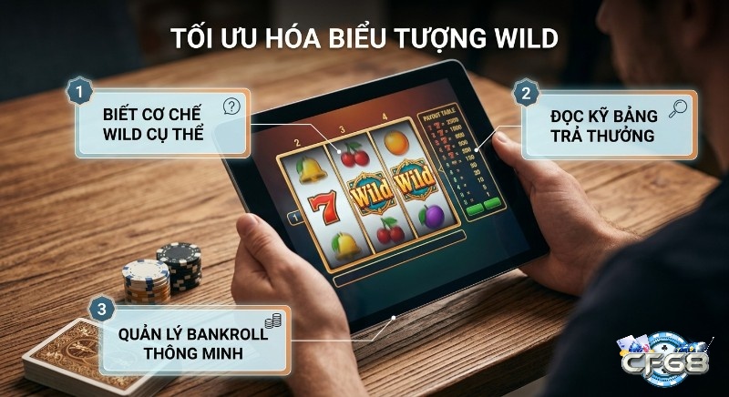 Hướng dẫn 3 cách tối ưu biểu tượng wild game slot trong game slot: hiểu cơ chế, đọc bảng trả thưởng và quản lý bankroll thông minh