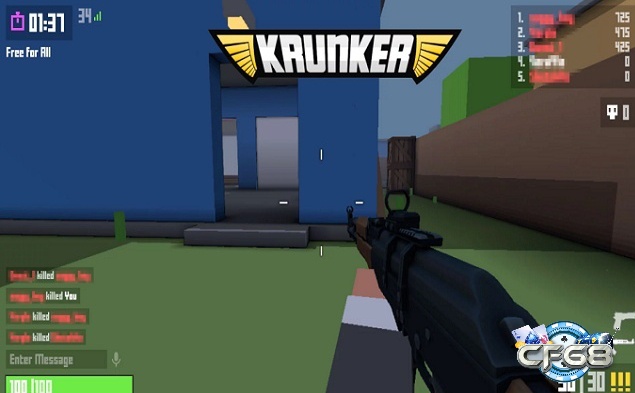 Krunker.io game bắn súng pc nhẹ trên web
