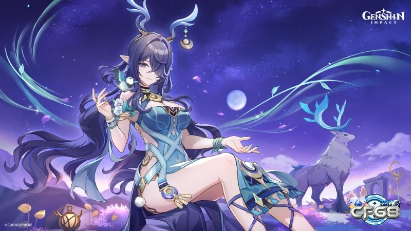 Genshin Impact là game hỗ trợ tay cầm ios thuộc thể loại nhập vai thế giới mở