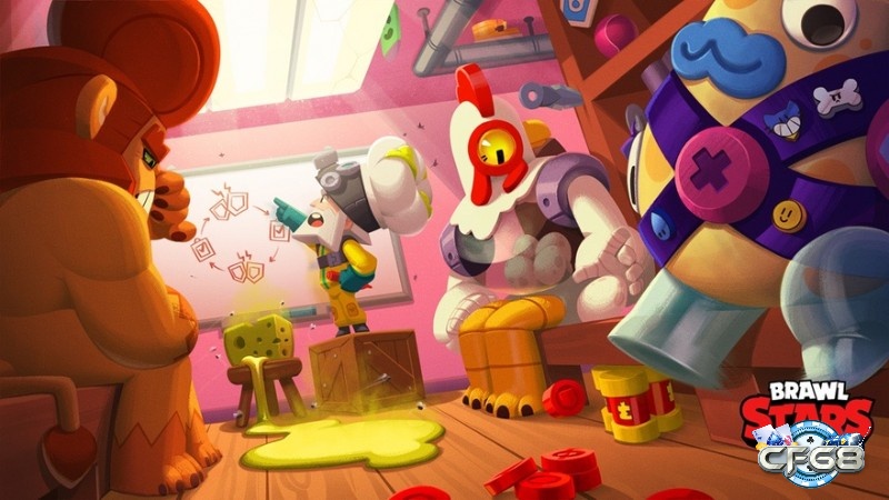 Brawl Stars game online mobile chơi cùng bạn bè